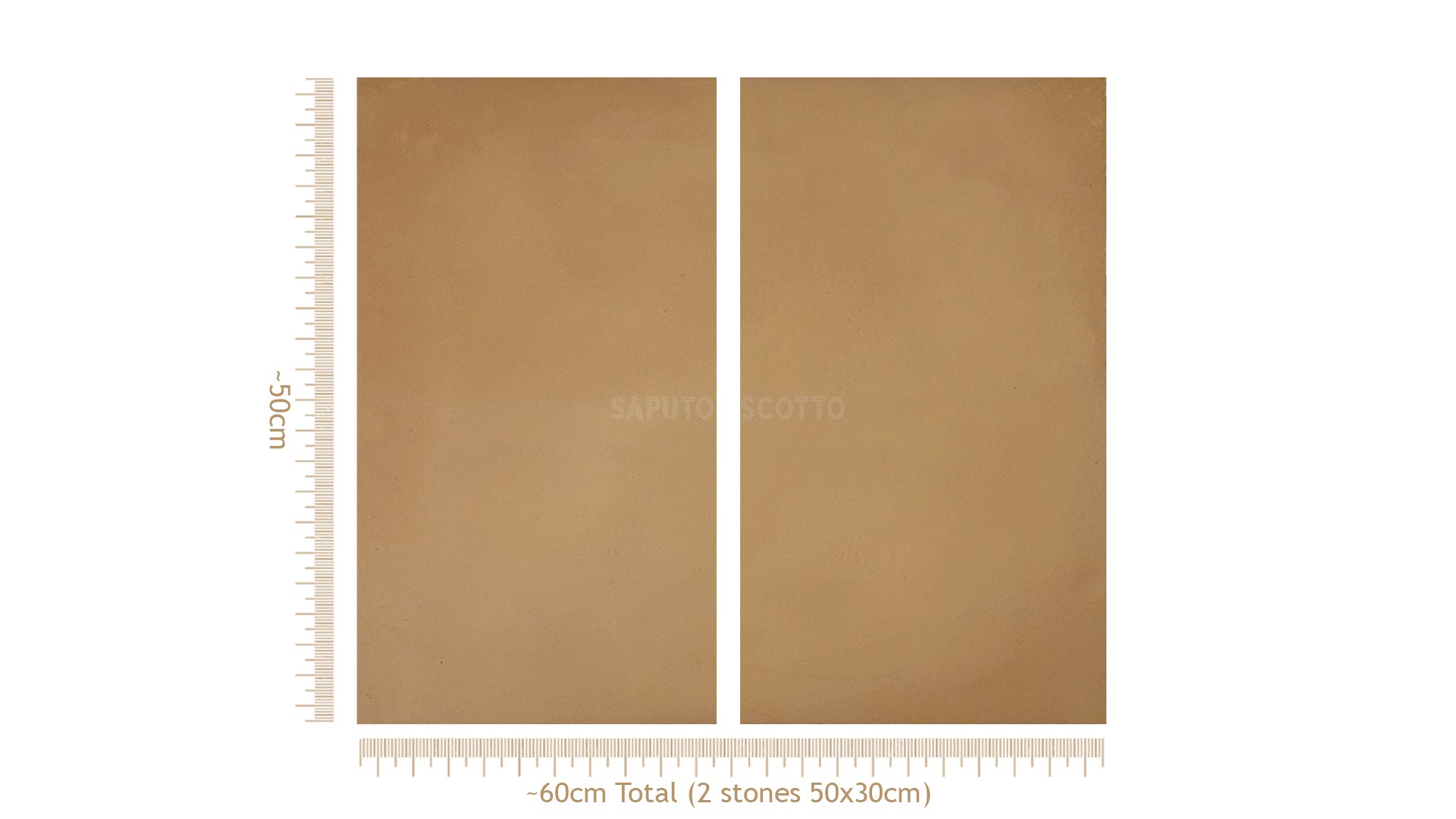 Biscotto Saputo Pizza Stone - Glowen Raptor 2 Multi-Fuel - Saputo